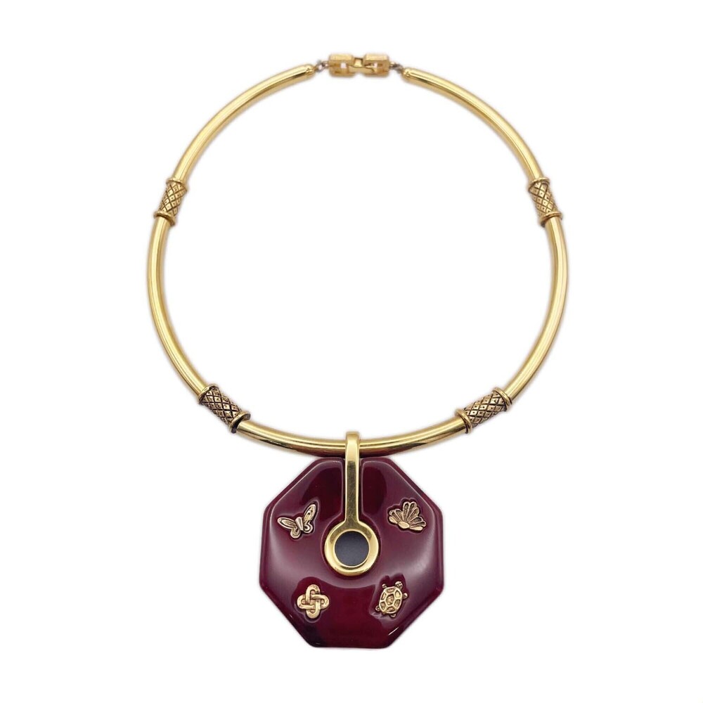 GIVENCHY Vintage Red Necklace
